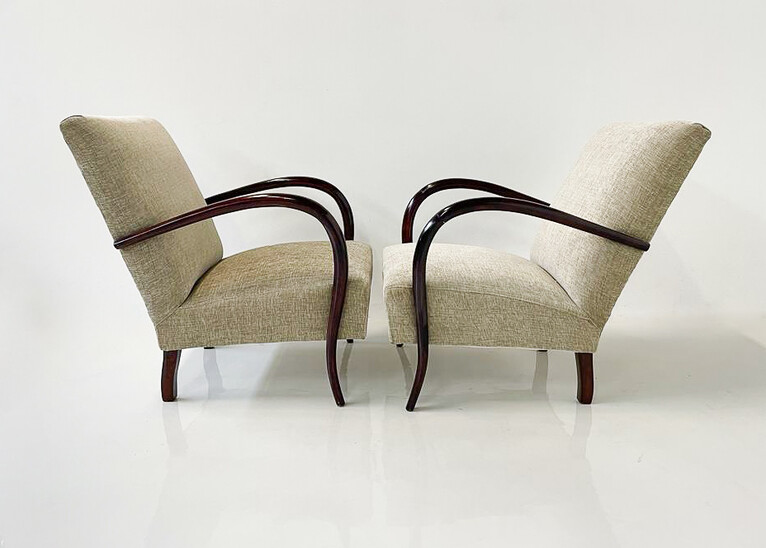 Mid-Century Modern Pair of Armchairs, Italy, 1960s