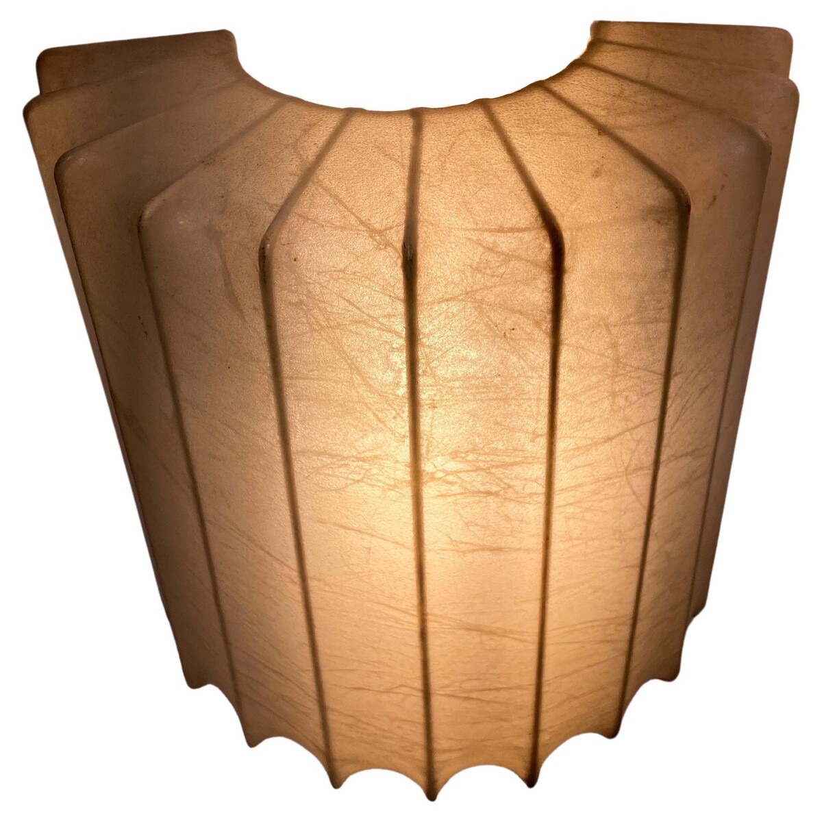 Mid-Century Modern Pair of Cocoon Wall lights, 1960s