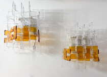 Mid-Century Modern Pair of Wall light by Carlo Nason, 1960s