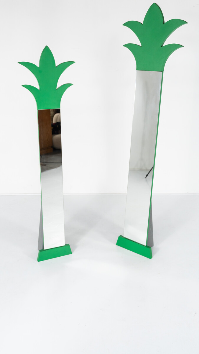 Mid-Century Modern Palm Tree Mirrors, Italy