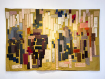 Mid-Century Modern Patchwork Tapestry, Signed and Dated, 1962
