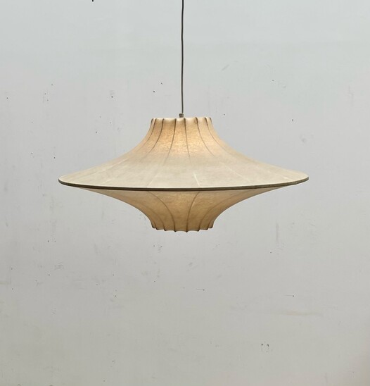 Mid-Century Modern Pendant Lamp by Achille Castiglioni, Paper, Italy, 1960s