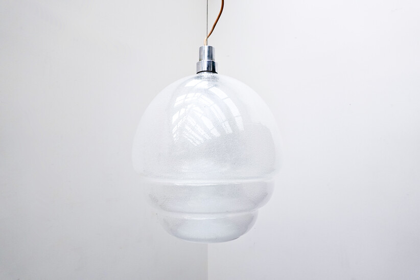 Mid-Century Modern Pendant light by Carlo Nason for Mazzega Model