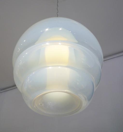 Mid-Century Modern Pendant light by Carlo Nason for Mazzega Model LS134