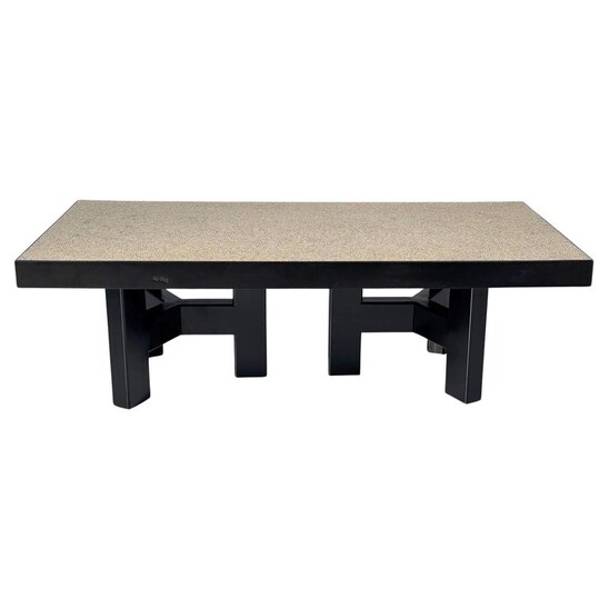 Mid-Century Modern Pepper Coffee Table by Ado Chale , Belgium - Signed