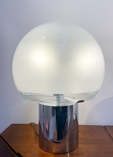 Mid-Century Modern Porcini Table Lamp by Luigi Caccia Dominioni, Italy, 1960s