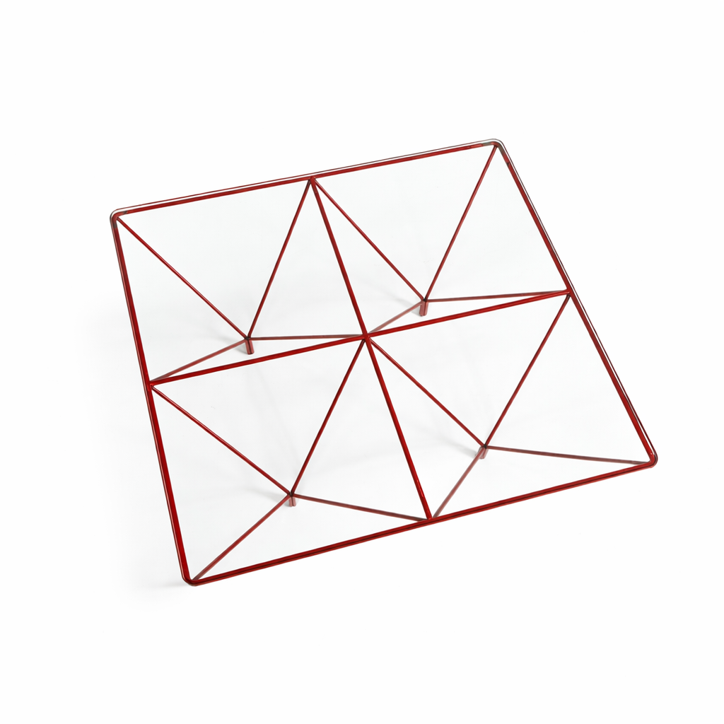 Mid-Century Modern Red Paolo Piva Coffee Table, 1970s