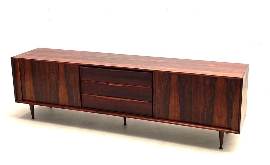 Mid-Century Modern Rosewood Scandinavian Sideboard, 1960s
