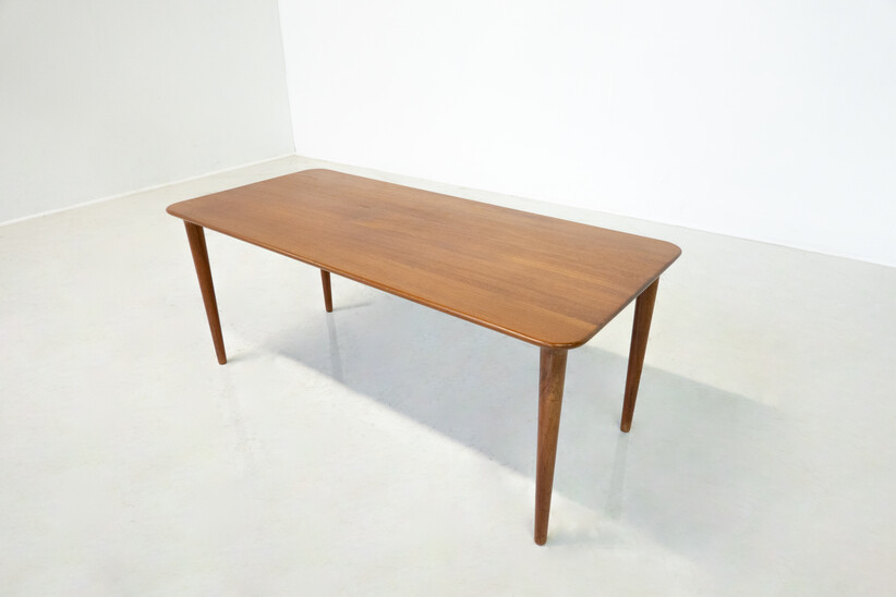 Mid-Century Modern Scandinavian Coffee Table, Teck, 1960s