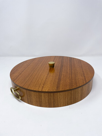 Mid-Century Modern Scandinavian Wooden Box, 1960s