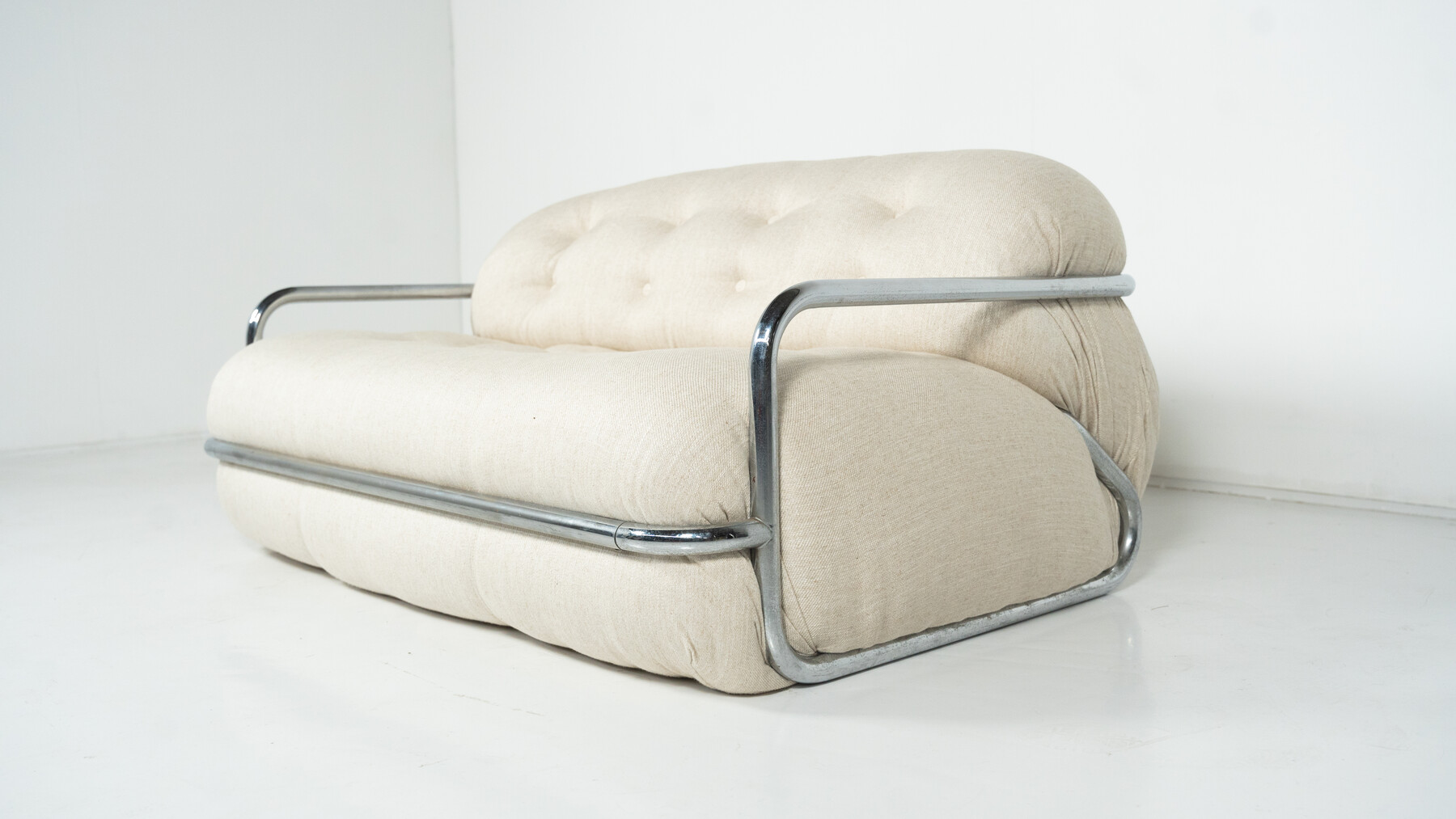 Mid-Century Modern Seating Set by Mario Sabot, Italy,1970s - New Upholstery 