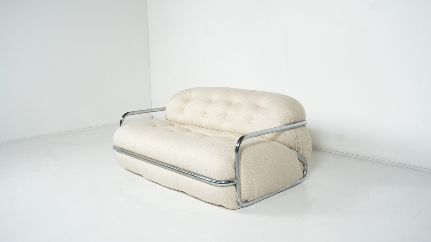 Mid-Century Modern Seating Set by Mario Sabot, Italy,1970s - New Upholstery 