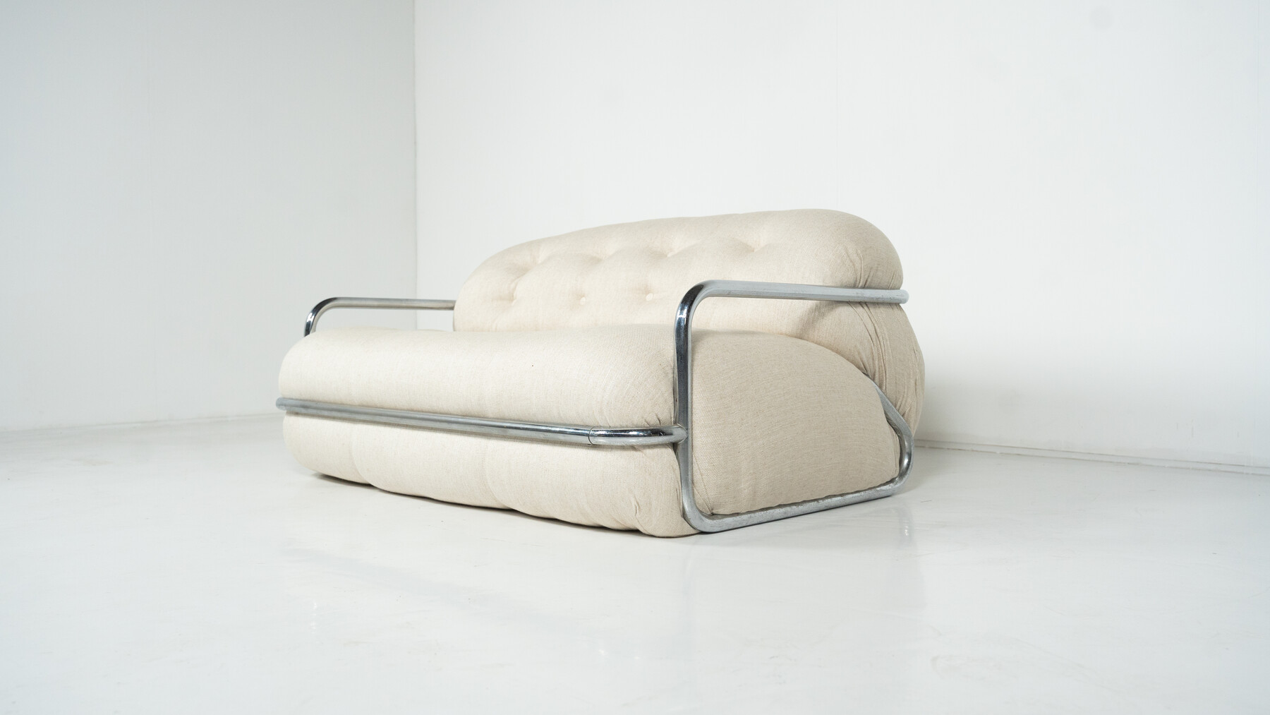 Mid-Century Modern Seating Set by Mario Sabot, Italy,1970s - New Upholstery 