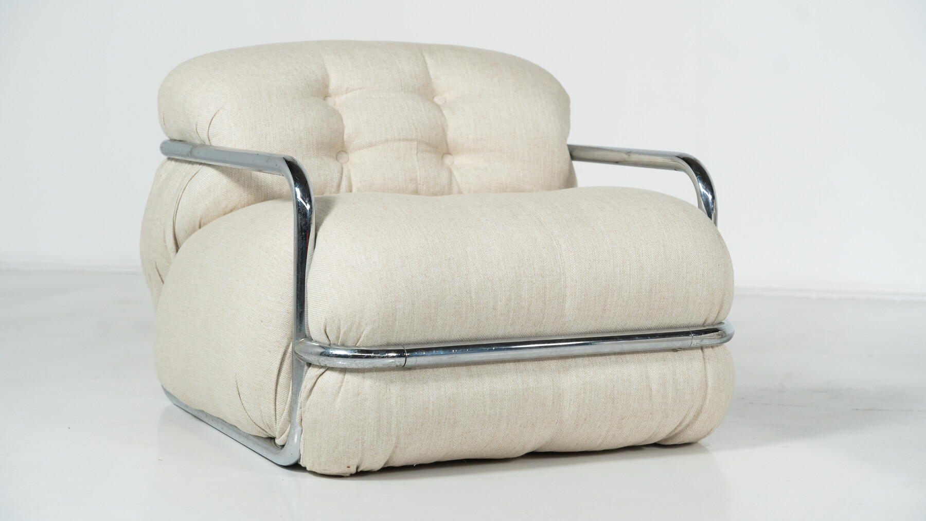 Mid-Century Modern Seating Set by Mario Sabot, Italy,1970s - New Upholstery 