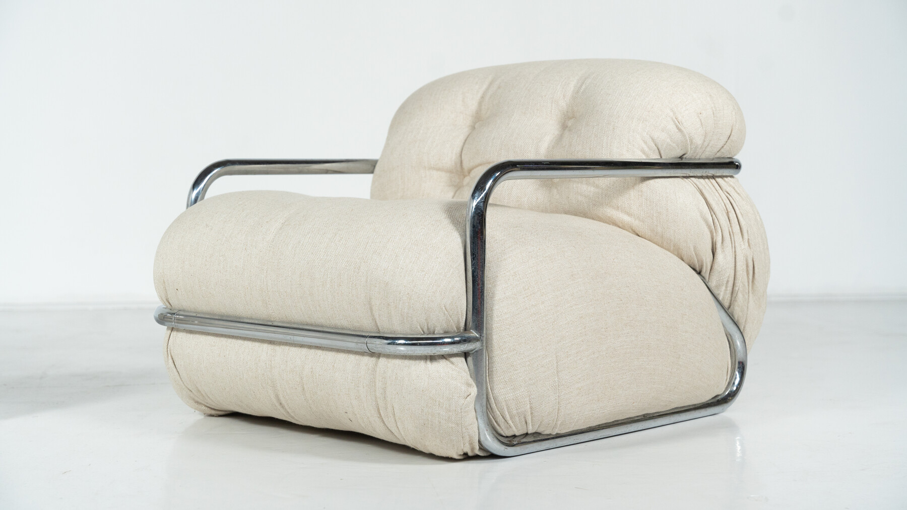Mid-Century Modern Seating Set by Mario Sabot, Italy,1970s - New Upholstery 