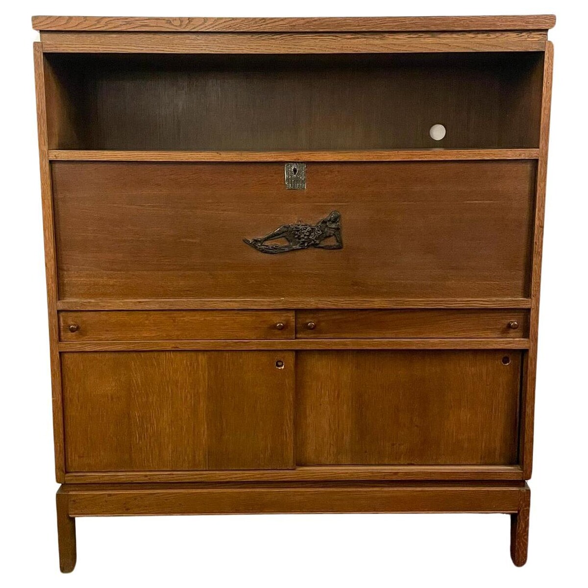 Mid-Century Modern Secretary by Emiel Veranneman, 1950s