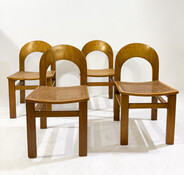 Mid-Century Modern Set of 4 Chairs Model 