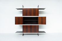 Mid-Century Modern Shelve by Angelo Mangiarotti, Italy, 1970s