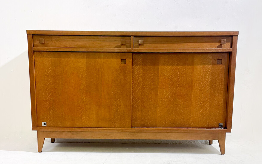 Mid-Century Modern Sideboard  by Emiel Veranneman, Oak, 1958