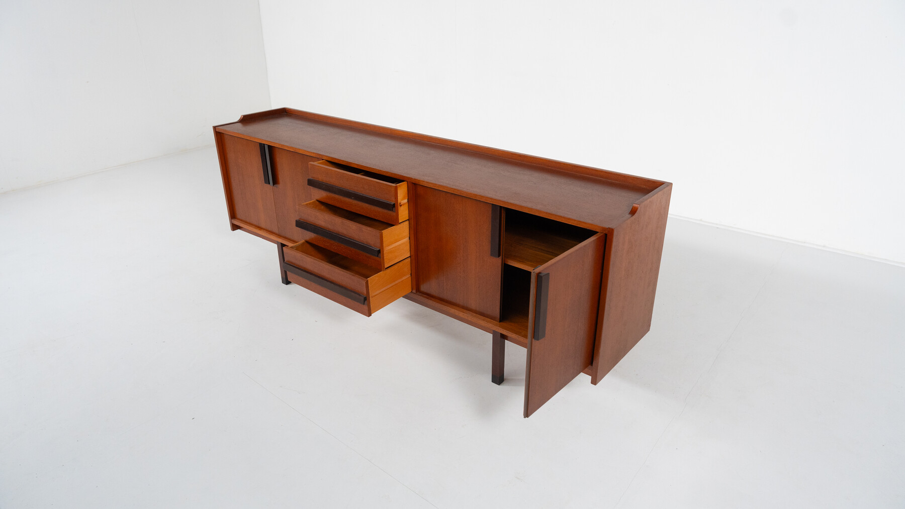 Mid-Century Modern Sideboard,Teak, Italy, 1960s