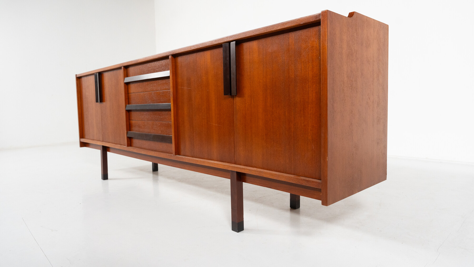 Mid-Century Modern Sideboard,Teak, Italy, 1960s