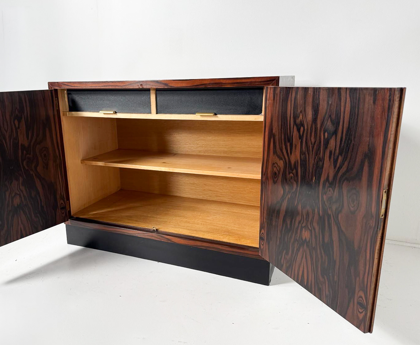 Mid-Century Modern Small Chest, Wood