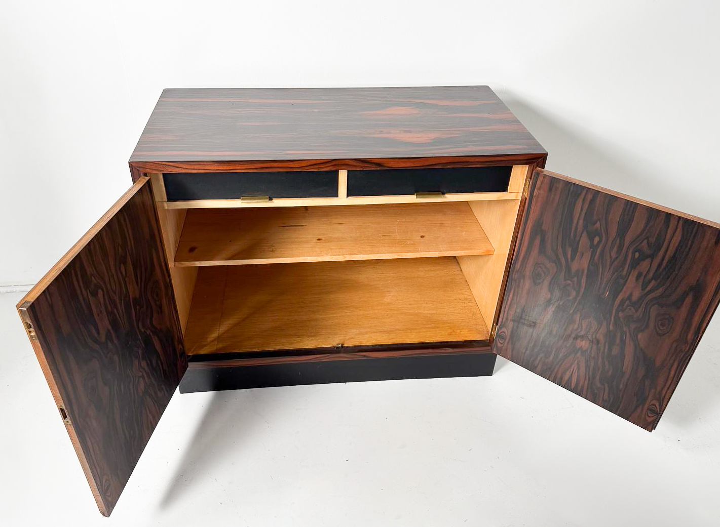 Mid-Century Modern Small Chest, Wood