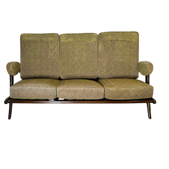 Mid-Century Modern Sofa, 1950s, Orignal Upholstery