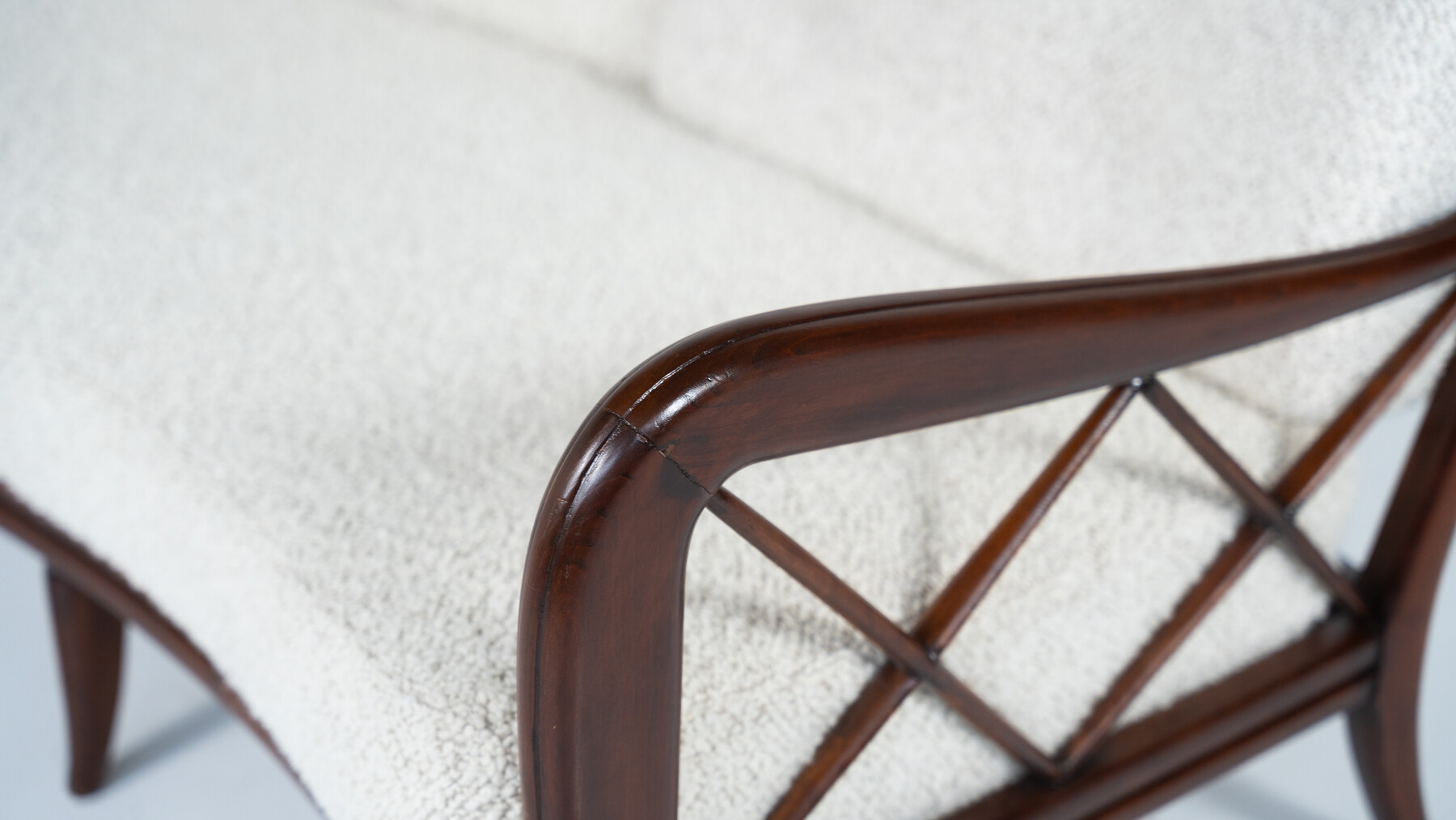 Mid-Century Modern Sofa by Paolo Buffa, Italy, 1950s - New Upholstery