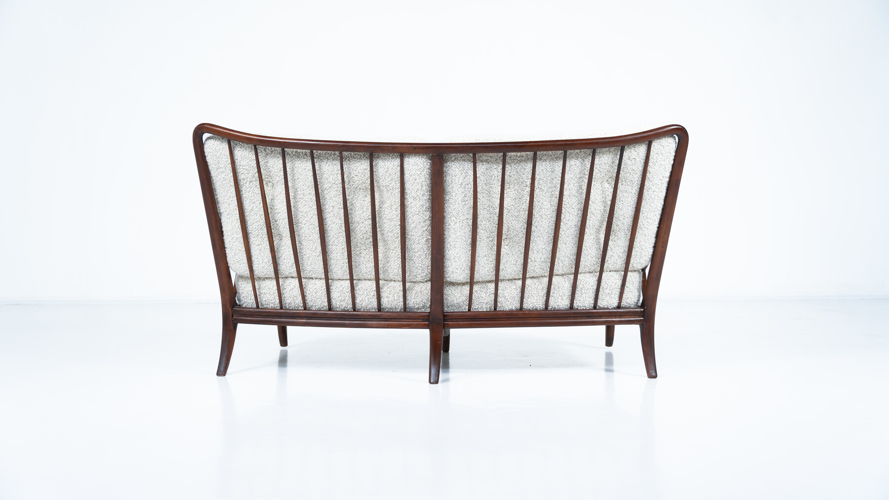 Mid-Century Modern Sofa by Paolo Buffa, Italy, 1950s - New Upholstery