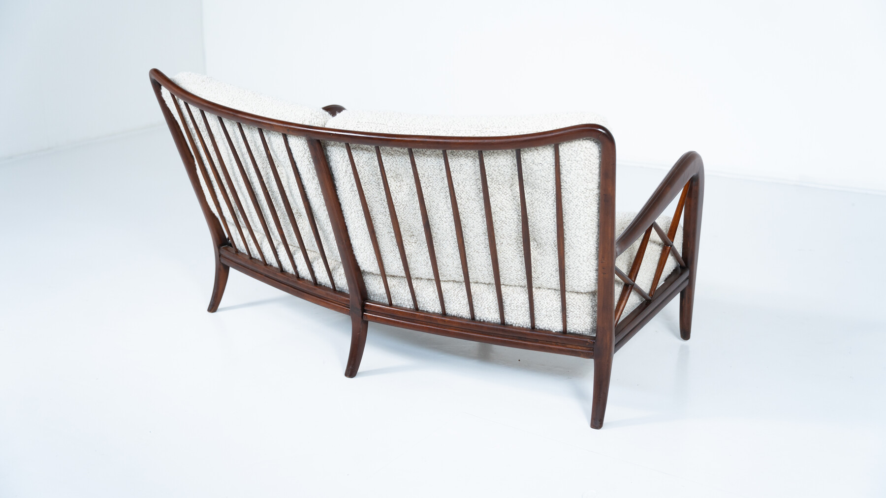 Mid-Century Modern Sofa by Paolo Buffa, Italy, 1950s - New Upholstery
