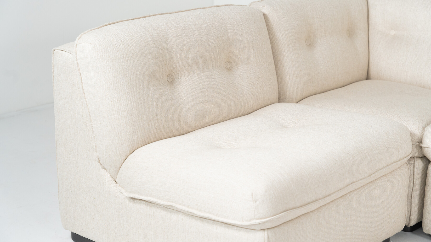 Mid-Century Modern Sofa/ Sofa Bed, Italy, New Upholstery 