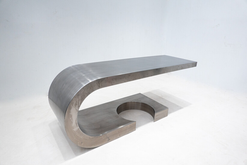 Mid-Century Modern Steel Desk