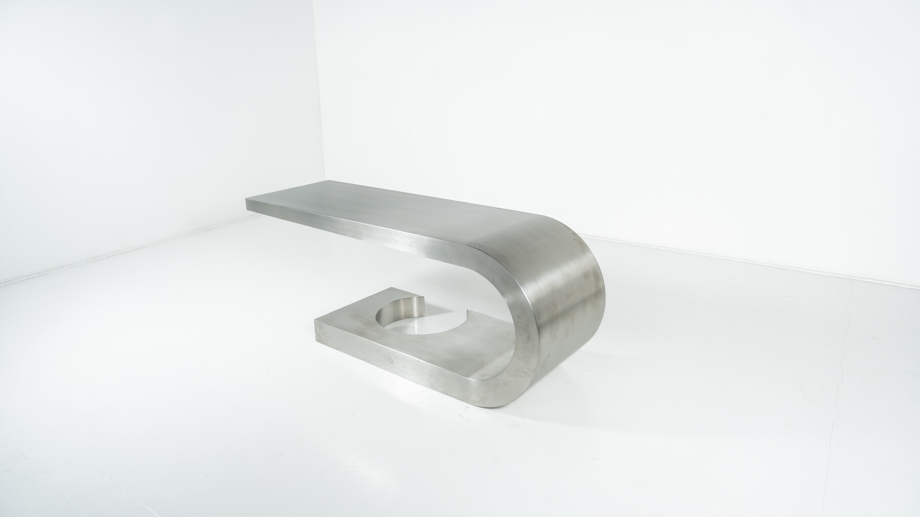 Mid-Century Modern Steel Desk 