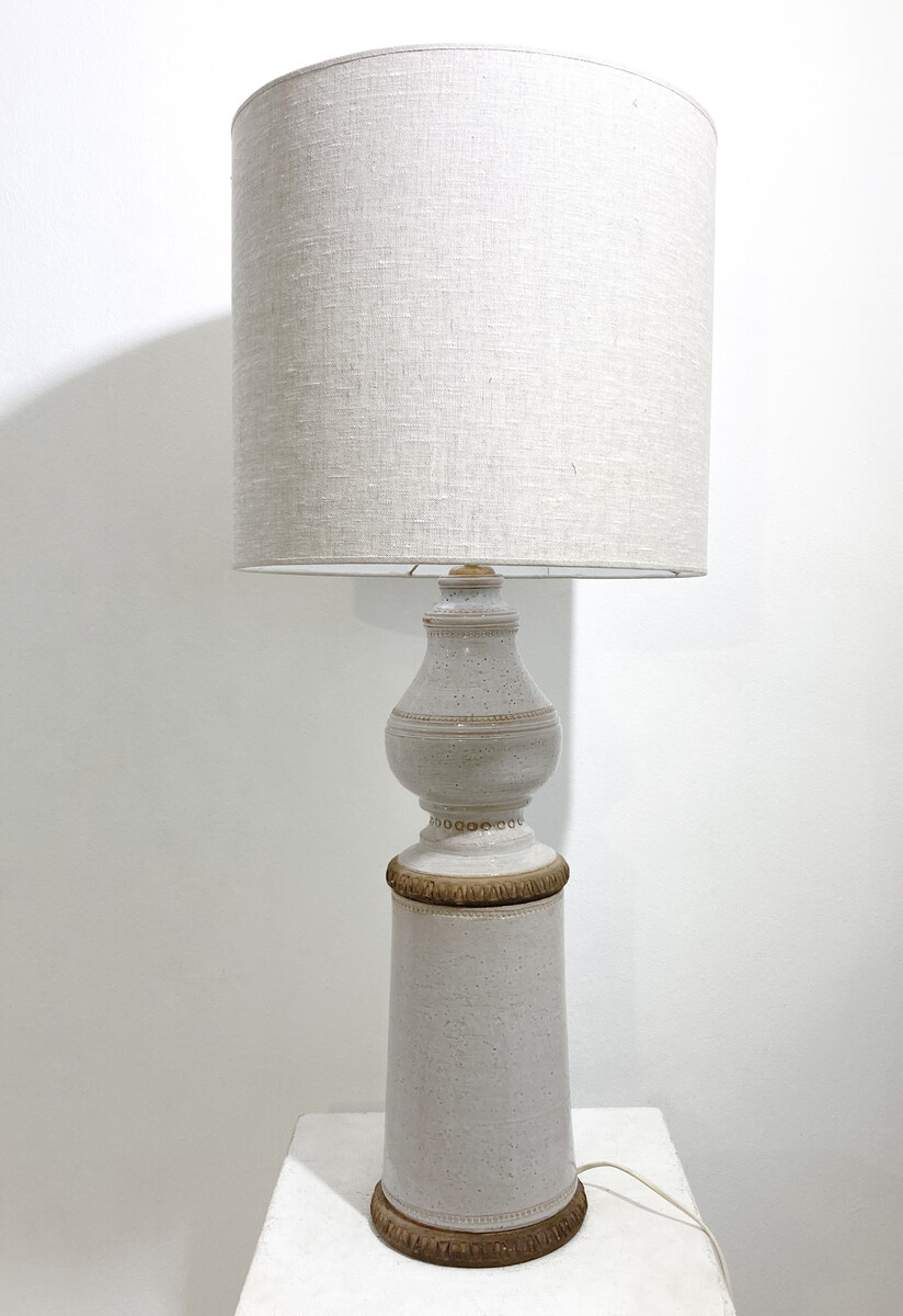 Mid Century Modern Table Lamp by Aldo Londi for Bitossi, Italy