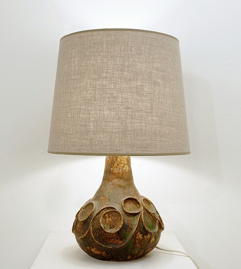 Mid Century Modern Table Lamp, Ceramic, 1960s