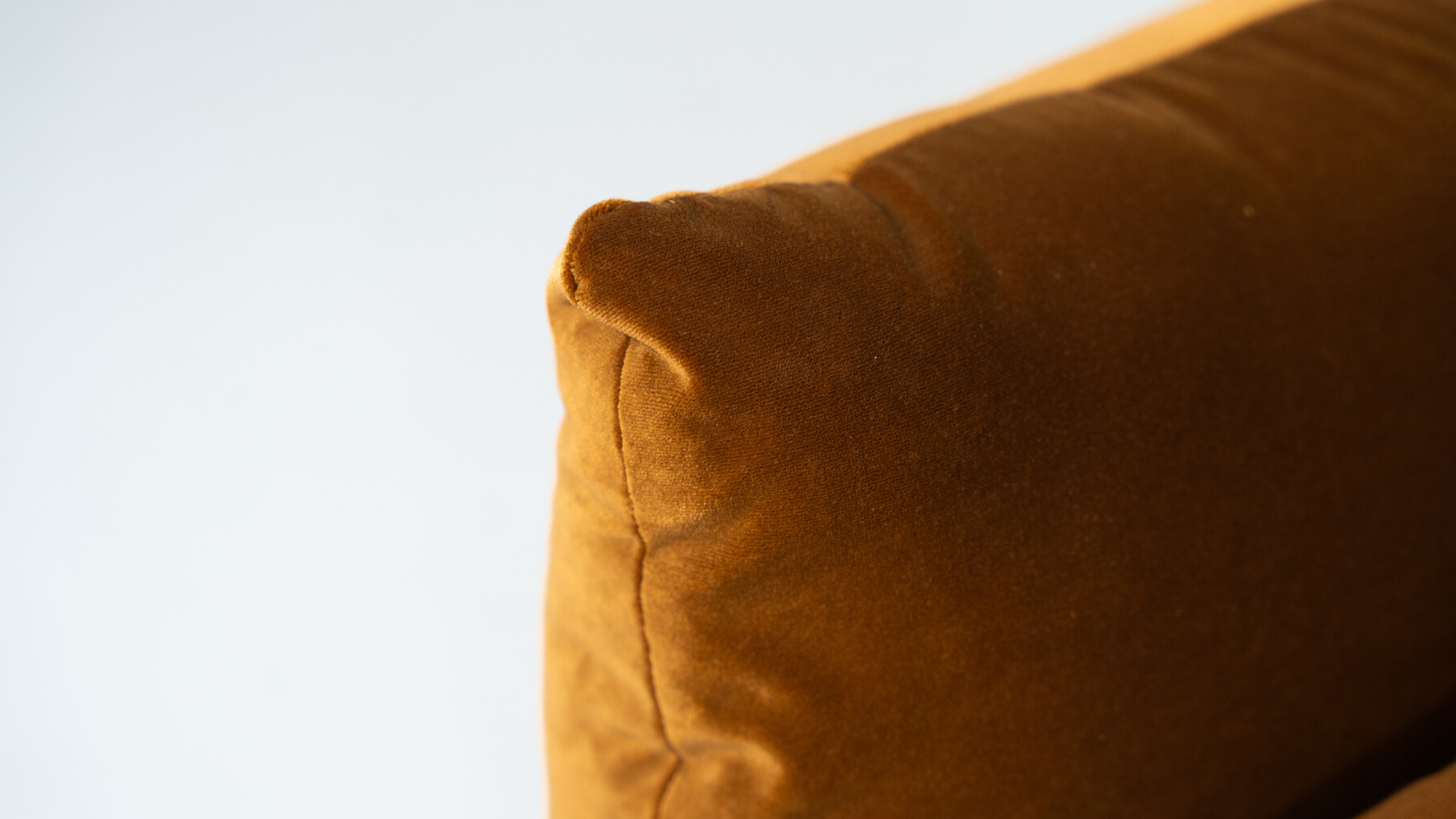 Mid-Century Modern Three Seater Marenco Sofa by Mario Marenco- New Velvet Upholstery