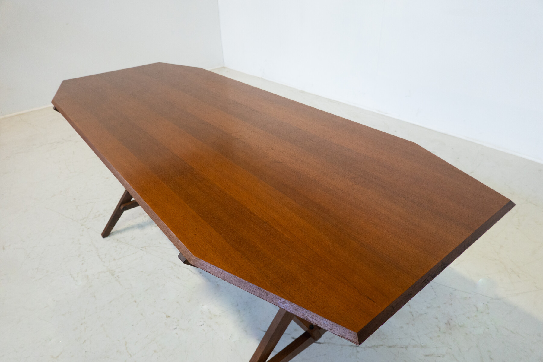 Mid-Century Modern TL2 Cavalletto desk/dining table by Franco Albini for Poggi, 1950s