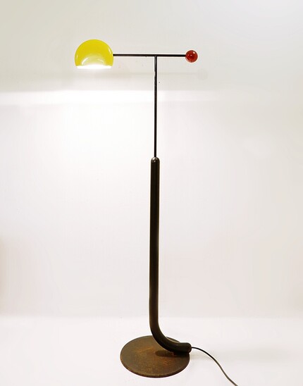 Mid-Century Modern ' Tomo ' Floor Lamp by Toshiyuki Kita for Luci Italia, 1980s