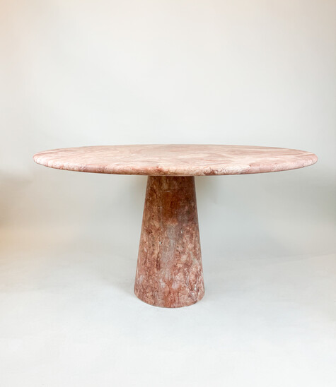 Mid-Century Modern Travertin Gueridon