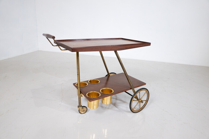 Mid-Century Modern Trolley, Italy, 1960s