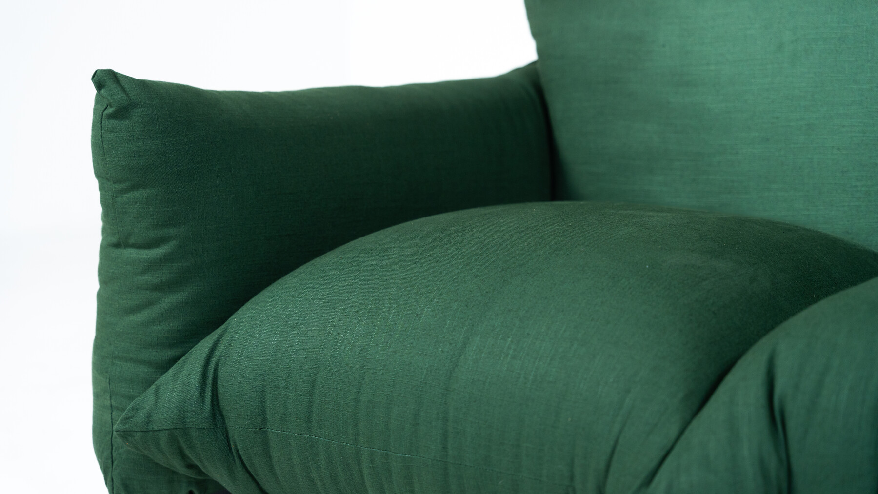 Mid-Century Modern Two Seater Marenco Sofa by Mario Marenco - New Upholstery