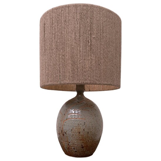 Mid-Century Modern Vallauris Ceramic Table Lamp - France
