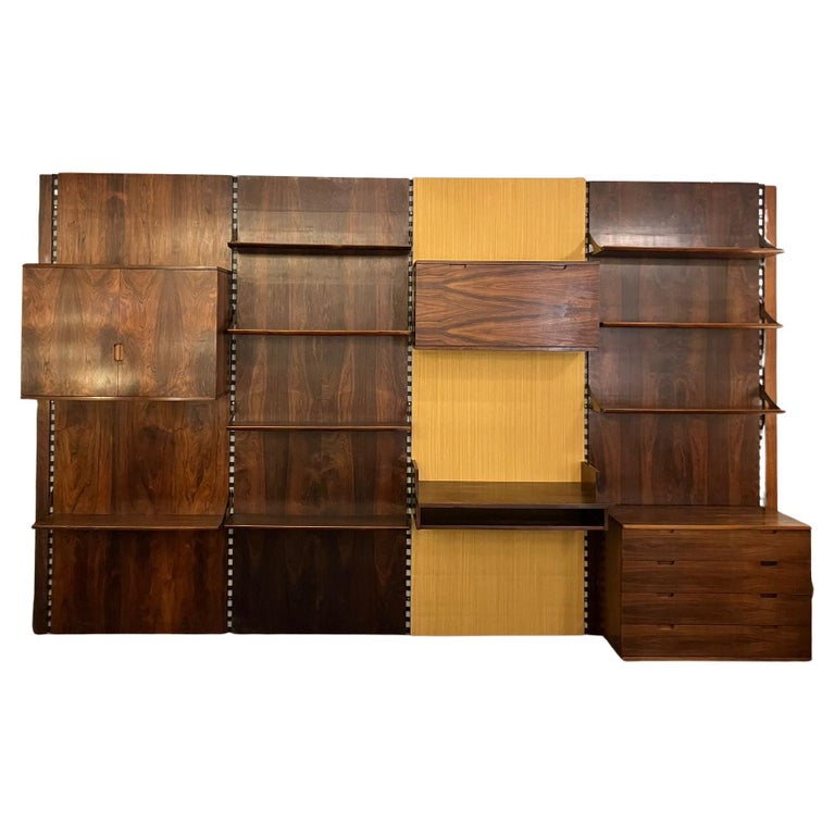 Mid-Century Modern Wall Unit by Raffaella Crespi, Italy, 1960s