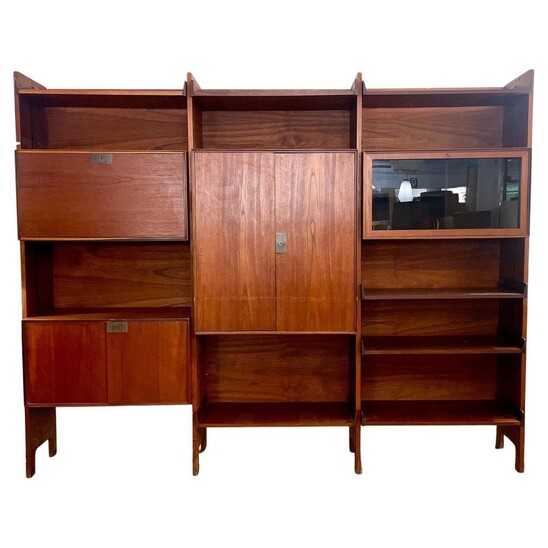 Mid-Century Modern Wall Unit by Vittorio Dassi, Italy, 1960s