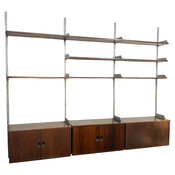 Mid-Century Modern Wall Unit, Stildomus, Italy, 1960s