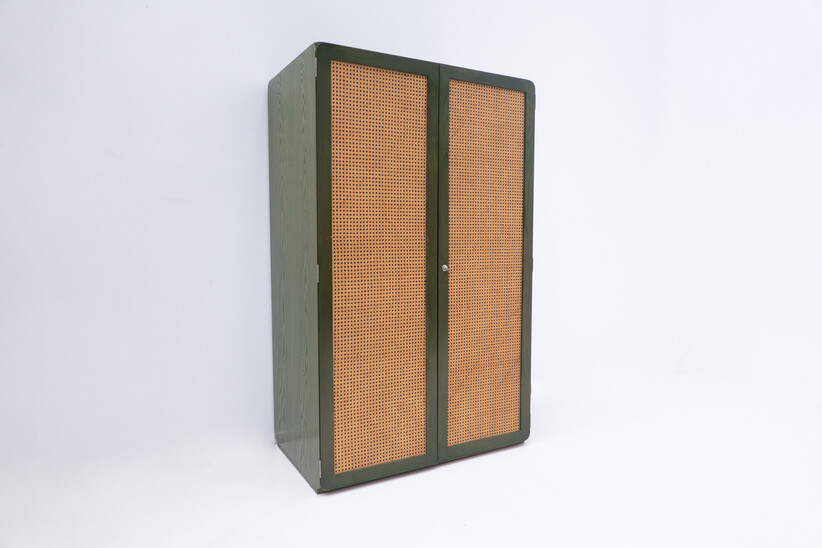 Mid-Century Modern Wardrobe by Derk Jan de Vries, Italy, 1960s