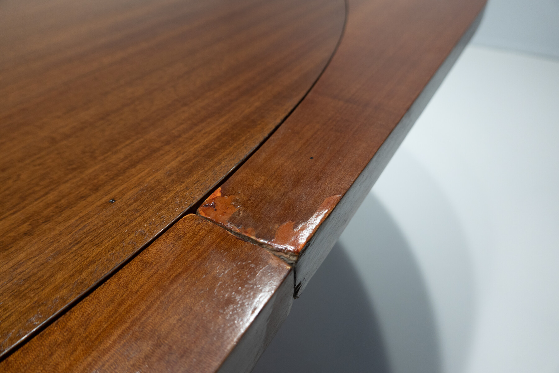 Mid-Century Modern Wood and Ceramic Extendable Dining Table by Melchiorre Bega and Pietro Melandri, Italy, 1950s