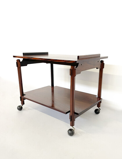 Mid-Century Modern Wooden Bar
