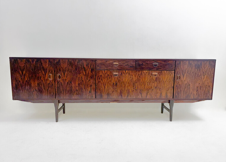 Mid-Century Modern Wooden Belgian Sideboard, 1970S